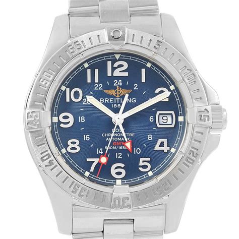 breitling colt automatic blue|breitling colt automatic blue dial.